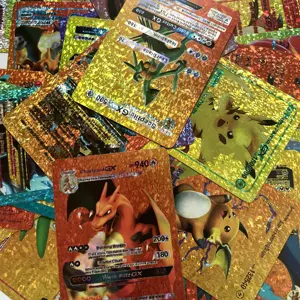 Pokemon Diamond Cards EX GX V VMAX DX Basic Rare Pokemon Trading <span class=keywords><strong>Card</strong></span> Game High HP Shiny lampeggiante POKEMON TCG Cards - Product Image 4