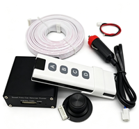 Film intelligent PDLC pour vitres de voiture avec transformateur inverseur, télécommande et variateur d'intensité