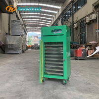 DL-6CH-2 Commerciële Multi-Layer Rotatiedroger Elektrische Fruit Groente Groene Thee Kruiden Blad Voedsel Dehydrator Droogmachine