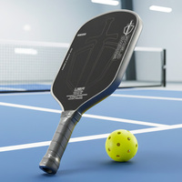 Raket Pickleball TUOYUAN High Performance Gen 5 T700 Serat Karbon Inti Busa EPP 16mm, Raket Spin yang Diperpanjang