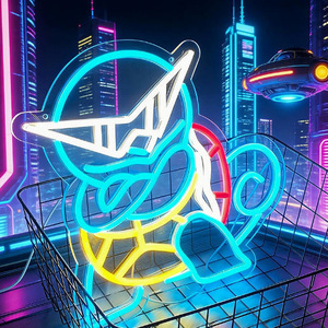 Enseignes néon en acrylique prêtes à être expédiées pour la décoration, lumières <span class=keywords><strong>LED</strong></span> personnalisées sur le thème de l'anime, du gaming et des Pokémon - Product Image 2