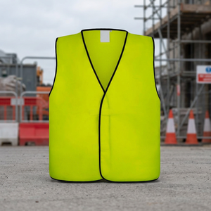 Chaleco de Trabajo de Alta Visibilidad de Poliéster, Ligero y Transpirable, Ropa de Seguridad para la Construcción, Fluorescente, para Trabajadores Industriales - Product Image 2