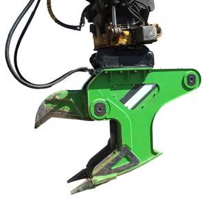 Cesoia per legno dell'<span class=keywords><strong>escavatore</strong></span> che smonta la struttura della radice e tira i ceppi fuori dal separatore del ceppo di terra - Product Image 5