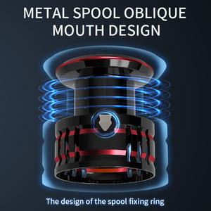 <span class=keywords><strong>Moulinet</strong></span> de pêche à billes en métal pour enfants HQ 500 800 Mini <span class=keywords><strong>moulinet</strong></span> de pêche 1000-7000 10KG - Product Image 5