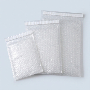 Sacs d'emballage à bulles transparents auto-adhésifs personnalisés, pochettes à bulles transparentes pour l'expédition et l'envoi postal - Product Image 5