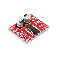 Module d'entraînement de moteur à 2 voies MLK Reverse and Reverse PWM Speed Regula Double H Bridge Stepper Motor Mini L298N