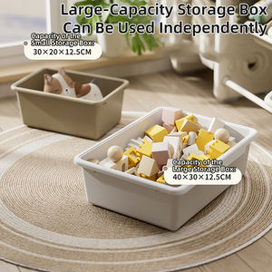 Organizador de Brinquedos para Crianças com Estante, Grande Armário de Armazenamento de Brinquedos para Sala de Estar, Sala de Brincar/Sala de Aula - Product Image 6