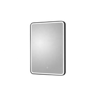 Miroir de salle de bain de luxe minimaliste éclairé avec fonction anti-buée, éclairage LED à capteur tactile, haut-parleur Bluetooth, cadre en aluminium, garantie 5 ans