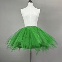 Jupe tutu en tulle à ourlet irrégulier pour femme |   Jupon de ballet gonflé sans armature pour adulte, idéal pour les fêtes, les costumes, les spectacles et les festivals