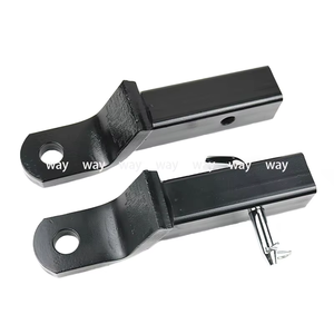2 Inch Steel Towbar Tongue Ball Mount Towball Hitch Pin New Used Condition RV Parts Car Camper Accessories Caravan Components - Product Image 4