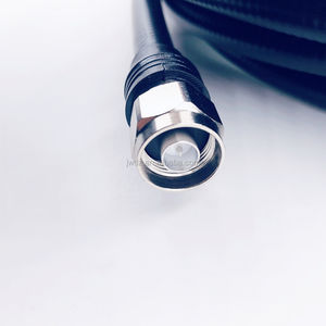 Rf konektörü N tipi erkek kare 4.3/10 Mini Din düz kelepçeler için 1/2 "Superflex telekom ağ besleyici bağlantı kablosu - Product Image 2