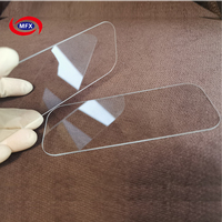 Plaque de verre flotté transparente de 1 mm et 2 mm pour découpe CNC