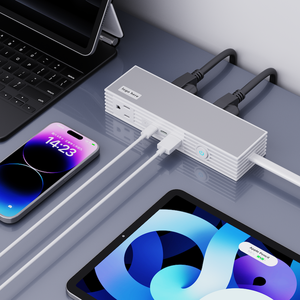 5-Outlet bàn Ổ cắm điện 5ft dây với 17W chuyển đổi để sạc ETL/UL/FCC chứng nhận cho văn phòng/Du Lịch Sử Dụng USA/Mỹ phong cách - Product Image 3