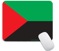 Tapis de souris avec drapeau de la Martinique pour hommes et femmes, base en caoutchouc antidérapante, tapis de bureau pour ordinateur portable, PC, jeux, maison ou bureau
