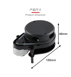 Módulo LiDAR de 360 grados <span class=keywords><strong>X4PRO</strong></span> con amplificadores lineales de radar de rango comparadores para evitación de obstáculos de navegación de coche/barredora - Product Image 3