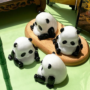 Jouets Mochi Panda Mini Kawaii en TPR souple, jouets collants mignons pour enfants de 5 à 7 ans, jouets anti-stress - Product Image 3