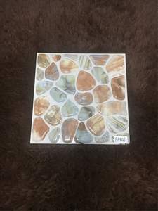 สีเหลืองอำพันหินเคลือบขัดพอร์ซเลนกระเบื้องปูพื้น - Product Image 2