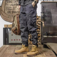 Pantalon cargo pour homme, pantalon de randonnée élastique pour l'extérieur, pantalon de chasse décontracté, pantalon multi-poches, pantalon de travail pour homme, pantalon de jogging grande taille