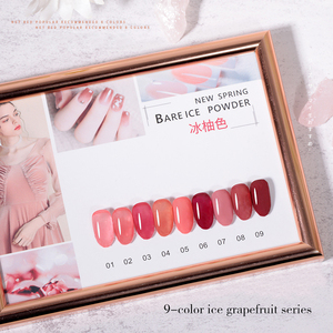 AILANUO 9-Color UV Gel Nail Art Set Color de piel translúcido con pegamento de fototerapia Proveedor de esmalte de uñas de alta calidad - Product Image 2