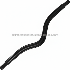 สายรัดคิ้วหนังรูปม้าสายรัดข้อมือวิบวับสำหรับม้าที่มีปุ่มสแนปสำหรับติด - Product Image 1