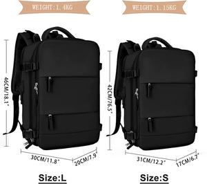 Mochila de Viaje Grande con Compartimento para Zapatos, Mochila de Senderismo para Mujer, Mochila de Mano - Product Image 4