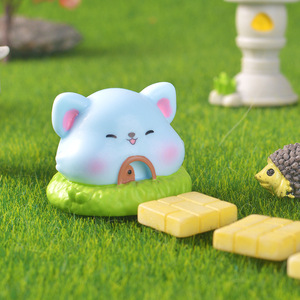 Décoration de Jardin en Résine : Miniatures Mignonnes de Lapins et Ours pour Plantes Succulentes - Accessoires de Décoration Thème Animaux de Dessin Animé - Product Image 3