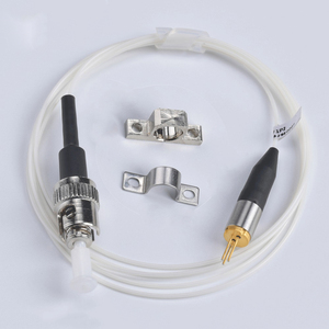 850nm ไดโอดเลเซอร์แบบคู่50mW แบบ pigtailed Coaxial Package TO18ไดโอดเลเซอร์ขนาด5.6มม. ไฟเบอร์5UM ไฟเบอร์คอนเนคเตอร์ FC พร้อม PD - Product Image 4