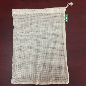 Simple Ecology washable and reusable Cotton Mesh Produce Bag for vegetable and fruit