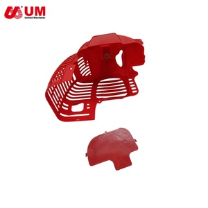 Pièces détachées pour débroussailleuse UM 40-5 Rouge – Boîtier de cylindre intégré, protection de cylindre monobloc avec feuille plastique - Product Image 2