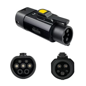 Adaptateur de charge pour véhicules électriques certifié CE 32A 7KW GB/T vers Type 1 J1772, convertisseur AC pour stations de recharge chinoises - Product Image 1
