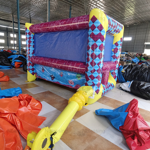 Juego Inflable de Pelotas Rodantes de 2 Carriles, Incluye Pelotas de Skee Tennis, Juego Inflable para Eventos - Product Image 4