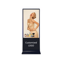 Precio al por Mayor OEM, Pantalla Digital LCD Independiente sin Táctil de 43" y 85", HD4K, CMS Basado en la Nube, WiFi/USB, para Gimnasio, Hotel, Cafetería