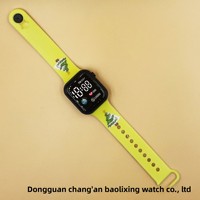 Jam Tangan Digital LED Plastik Elektronik Gaya Kampus Olahraga Luar Ruangan Kreatif Baru 2026 untuk Pelajar Anak-anak Unisex