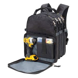 Wholesale Customized Portable Polyester <b>Backpack</b> <b>Tool</b> Bag for <b>Tools</b> Go Out Repair Electrician <b>Backpack</b> Car Electrical <b>Tool</b> Bag - Product Image 3