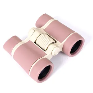 Popular 4x30 Children's Binoculars with Safety Materials Rubber Handles Non-slip Telescope for Kids