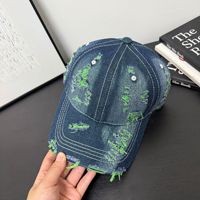 Gorra de Béisbol Retro Vintage para Hombre y Mujer, 6 Paneles, Ajustable, Nueva, de Mezclilla, con Visera Curva, Estilo Casual, para Primavera y Verano