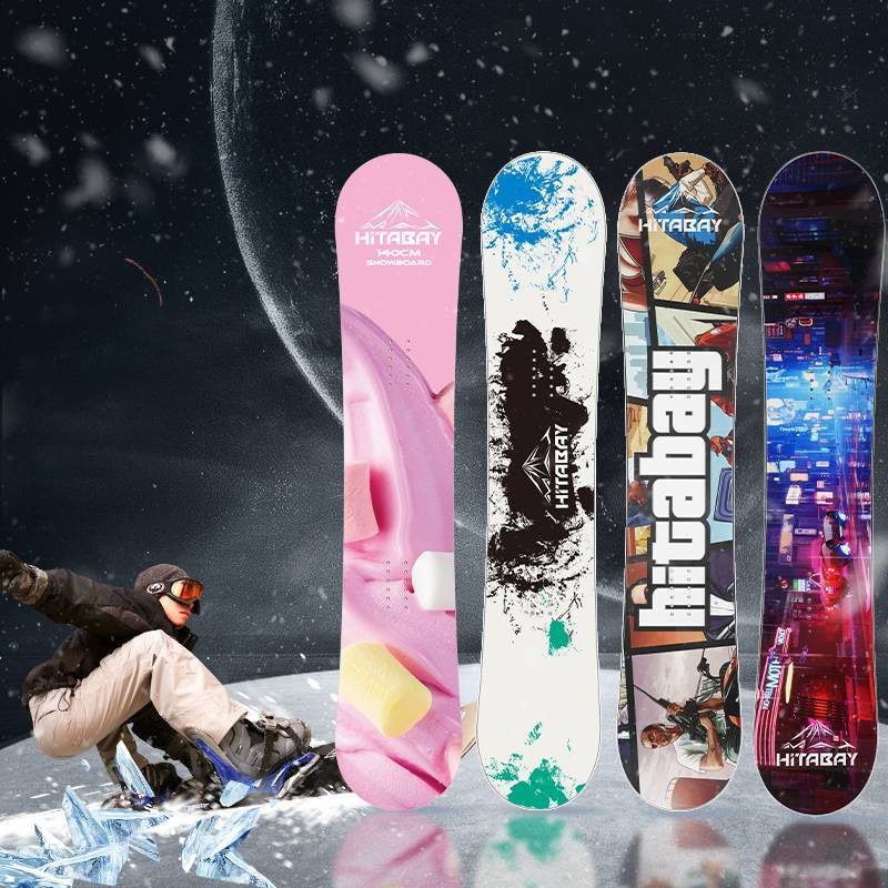 Fast Wear Binding Adult Flat Snowboard