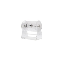 Tambour de tombola en acrylique transparent personnalisé avec support pour présentoirs
