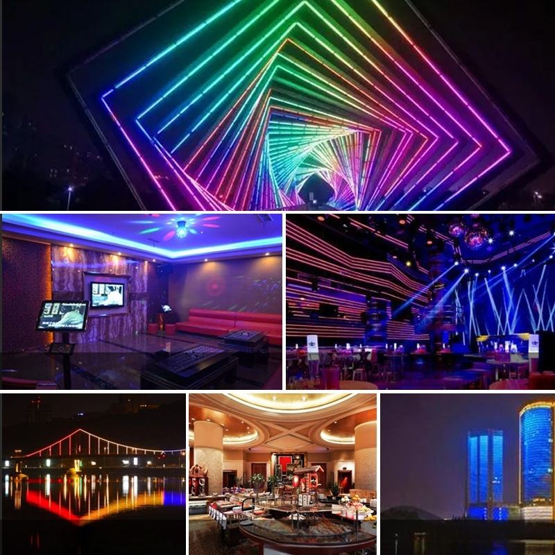 6*12mm 5m 50m 12V Neon Light Bright LED Strip Waterproof Customizable Light Flexible Cutting Neon Light