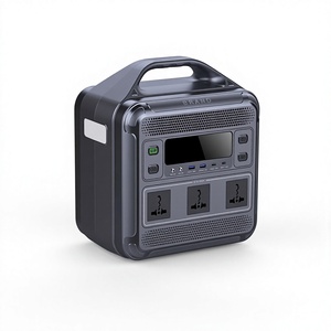 Estación de Energía Portátil Sorein de 1000W/1200W, Generador Solar con Batería LiFePO4 de 2000W, con Tomas de Corriente Alterna para Camping y Respaldo Doméstico - Product Image 1