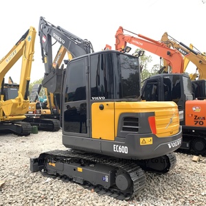 Miniexcavadora Usada Komatsu PC60 de 6 Toneladas, Excavadoras Usadas Volvo EC60B EC55D EC55B EC140, Excavadora de Cadenas Usada de Japón, Miniexcavadora Komatsu PC60 - Product Image 3