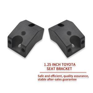 Rehausseurs de siège Toyota 4Runner Lexus en aluminium noir 05-22 pour Tacoma de deuxième et troisième génération - Product Image 3
