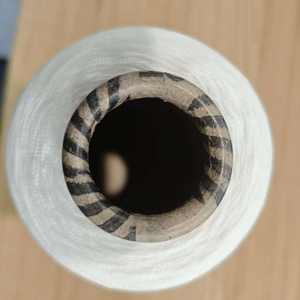 Hilo de Poliéster FR, Color Blanco Crudo SD o Brillante <span class=keywords><strong>para</strong></span> Tejer o Coser, Tela FR, Hilo de Conteo Regular, Disponible en Stock - Product Image 2