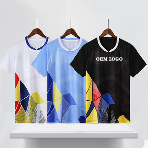Chinjane <span class=keywords><strong>personnalisé</strong></span> hommes femmes <span class=keywords><strong>t</strong></span>-<span class=keywords><strong>shirt</strong></span> à séchage rapide Tennis <span class=keywords><strong>Badminton</strong></span> maillot respirant personnalisation impression Tennis <span class=keywords><strong>t</strong></span>-<span class=keywords><strong>shirt</strong></span> décontracté - Product Image 2