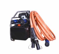 Pompe hydraulique motorisée portable JJZXXF BJQ-72/0.6 multi-vitesses à double sortie 72MPa haute pression pour la lutte contre les incendies et les secours d'urgence