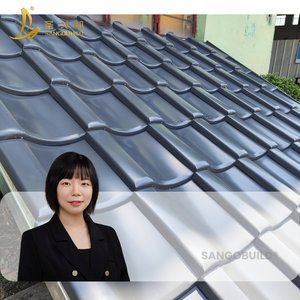 Ubin atap Jepang tahan panas <span class=keywords><strong>Sakura</strong></span> tradisional Teja desain baru Kawara ubin atap - Product Image 3