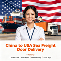 Tarif Compétitif Fret Maritime LCL+Express DDP Chine vers États-Unis avec Support 24/7 et Assurance pour Partenaires à Long Terme