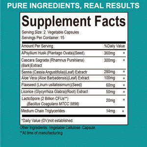 OEM/ODM Ingrédients naturels pour un nettoyage rapide et une détoxification favorisant une digestion saine, perte de poids, gélules amincissantes - Product Image 2