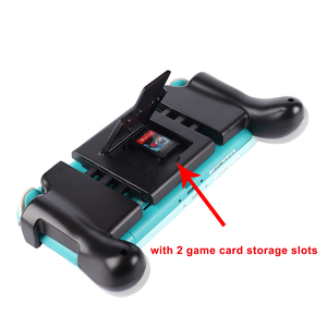 Đa-Chức Năng Tay Grip Shell Trường Hợp Đối Với Nintendo Cho Chuyển Đổi <span class=keywords><strong>Lite</strong></span> Giao Diện Điều Khiển Với Trò Chơi Khe Cắm Thẻ - Product Image 3