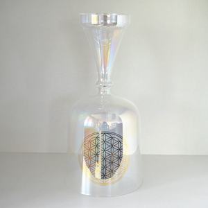 HF Cosmic Light <span class=keywords><strong>Crystal</strong></span> Singing Heiliger Gral mit Blumen klang heilung und Therapie Quarzkristall-Gesangs kelch - Product Image 4